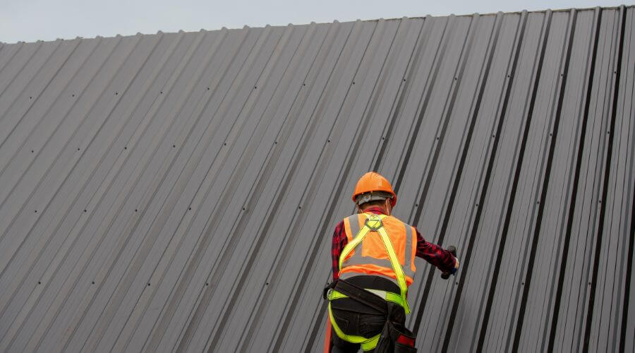 Professional metal roof installation services in Emery, SD